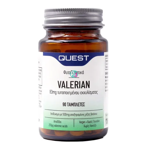 Quest Valerian Extract 83mg 90tabl